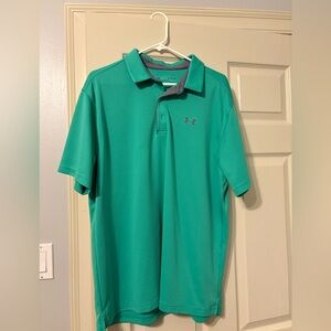 Under Armour Men's Teal Polo Shirt